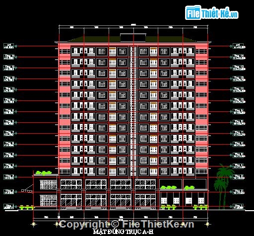 trung tâm thương mại,kiến trúc+ kết cấu,bản vẽ trung tâm,thương mại